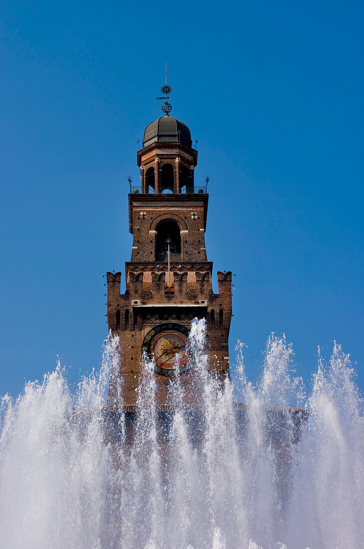 Milan, Castle Sforzesco, Italy