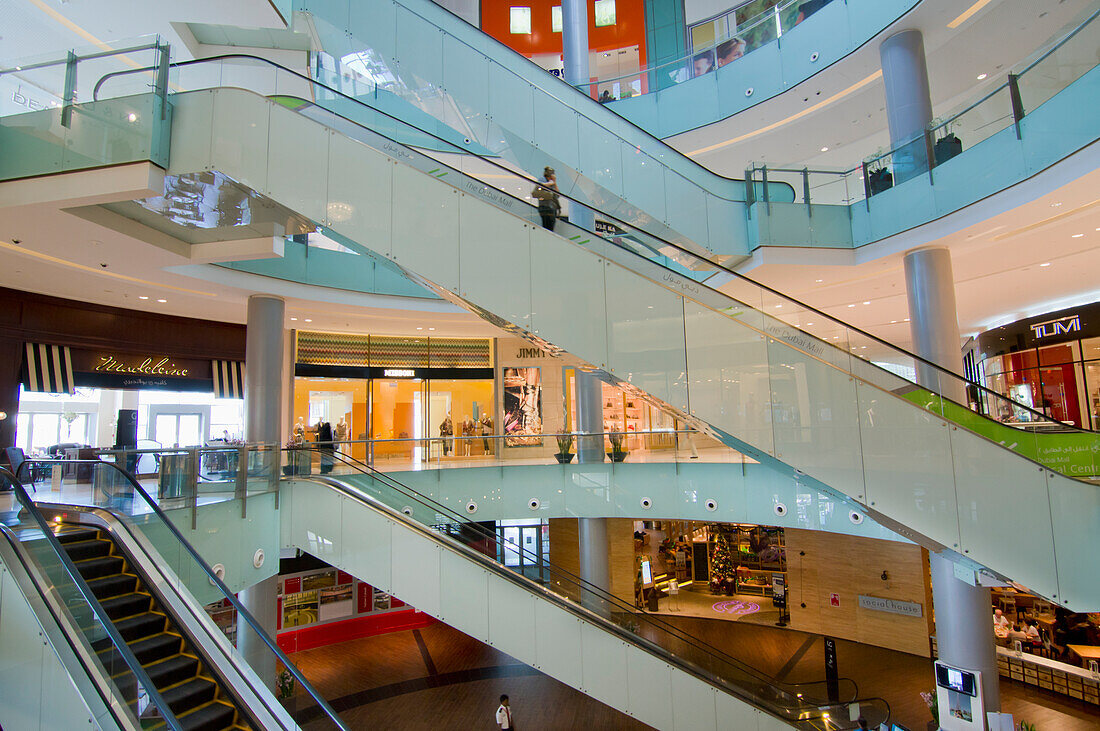 Dubai Mall Interior, Dubai, Uae