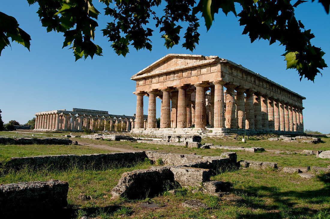 Hera, Paestum, Kampanien, Tyrrhenische Küste, Italien