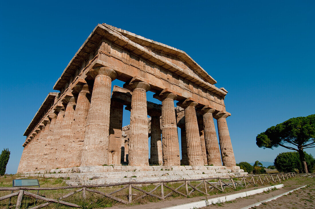 Hera, Paestum, Kampanien, Tyrrhenische Küste, Italien