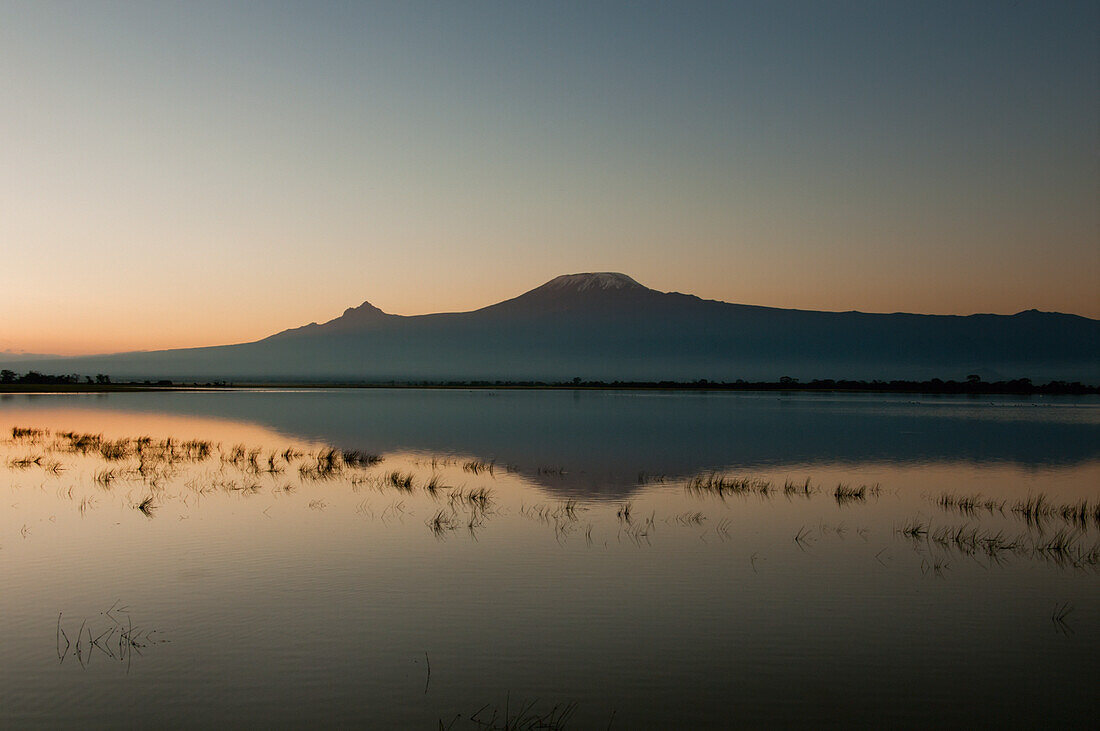 Landschaft, Mt Kilimanjaro, Amboseli, Kenia