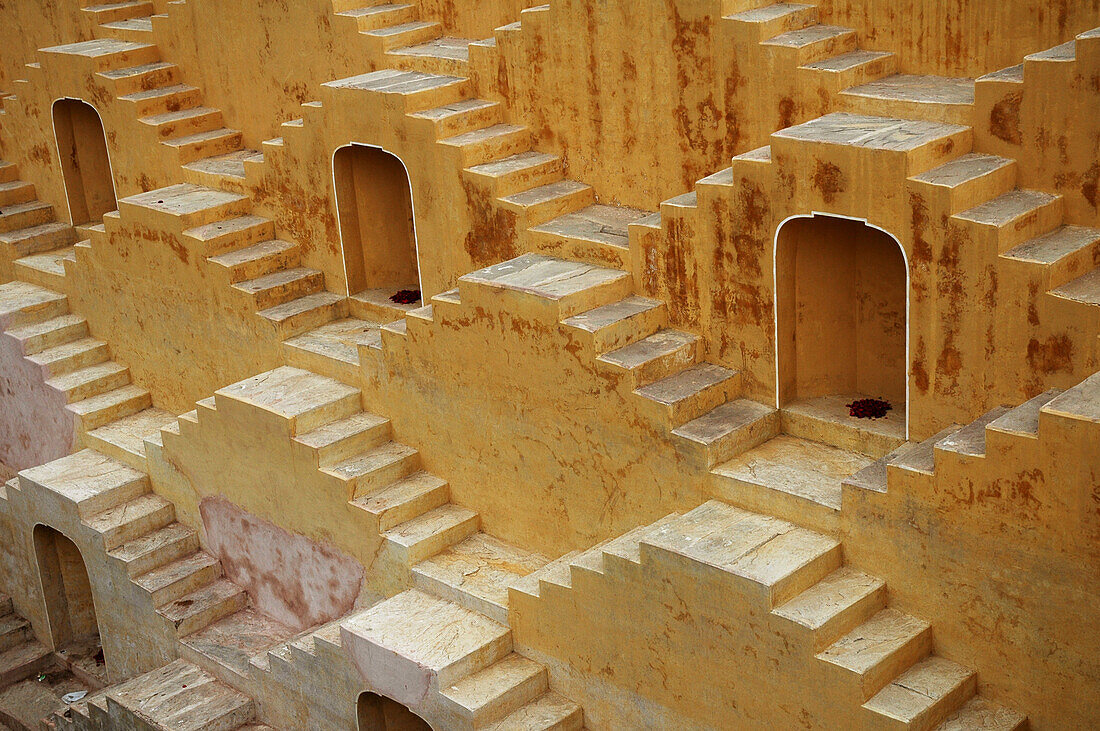 Step Well, Amber, Jaipur, Rajasthan, India, Amber, Jaipur, Rajasthan, India.