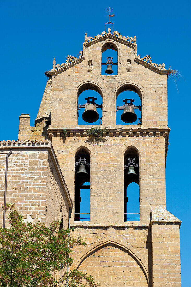 Santa Maria De Los Reyes Kirche in Laguardia, Baskenland, Spanien