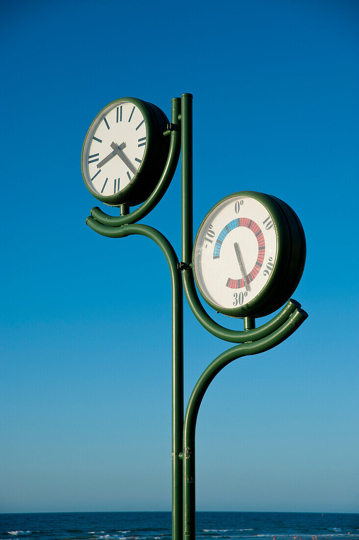 Street Thermometer, Zarautz, Basque Country, Spain