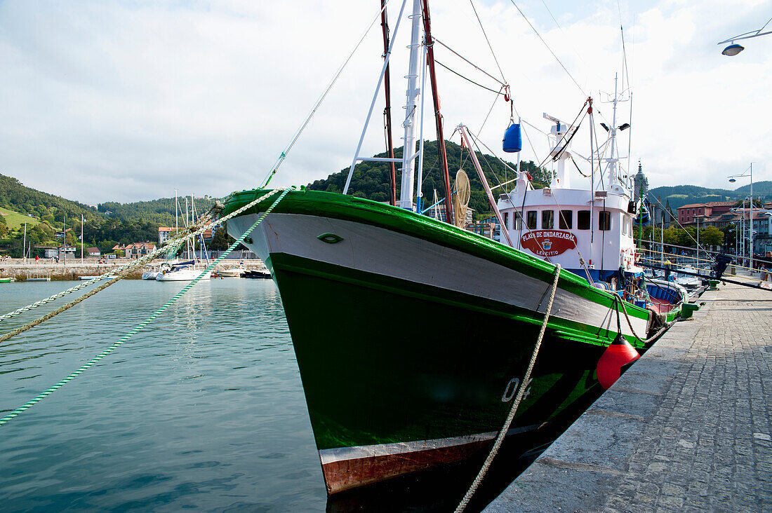 Views Of Harbor, Lekeitio, Basque Country, Spain