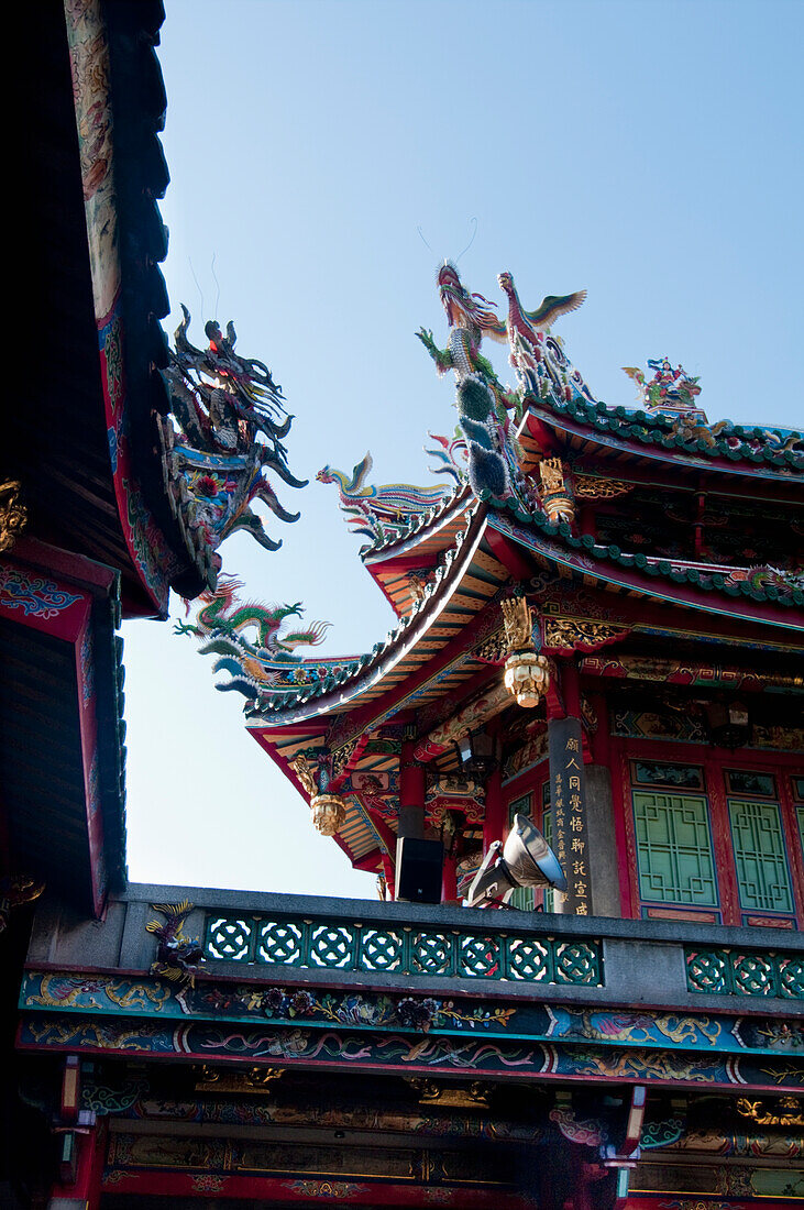Longshan-Tempel in Taipeh, Taiwan, Asien