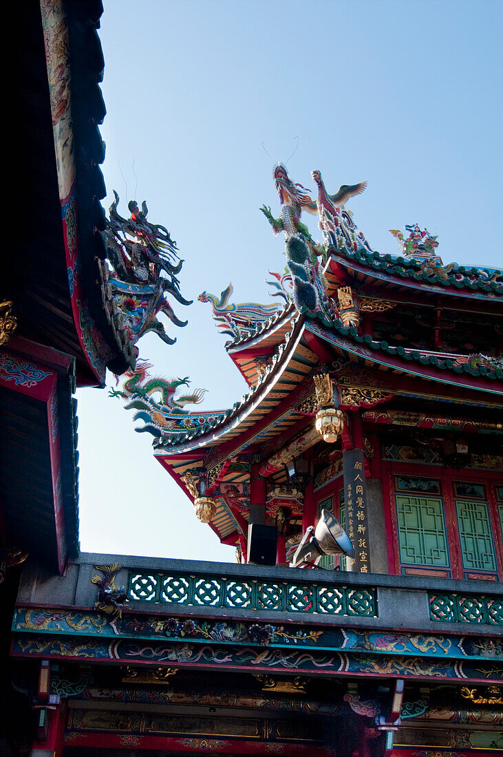 Longshan Temple At Taipei, Taiwan, Asia