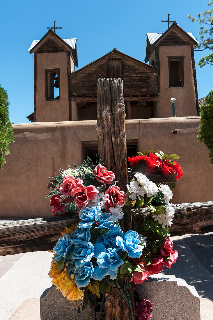 El Santuario De Chimayo Is A Roman Catholic Church In Chimayo, New Mexico, Usa