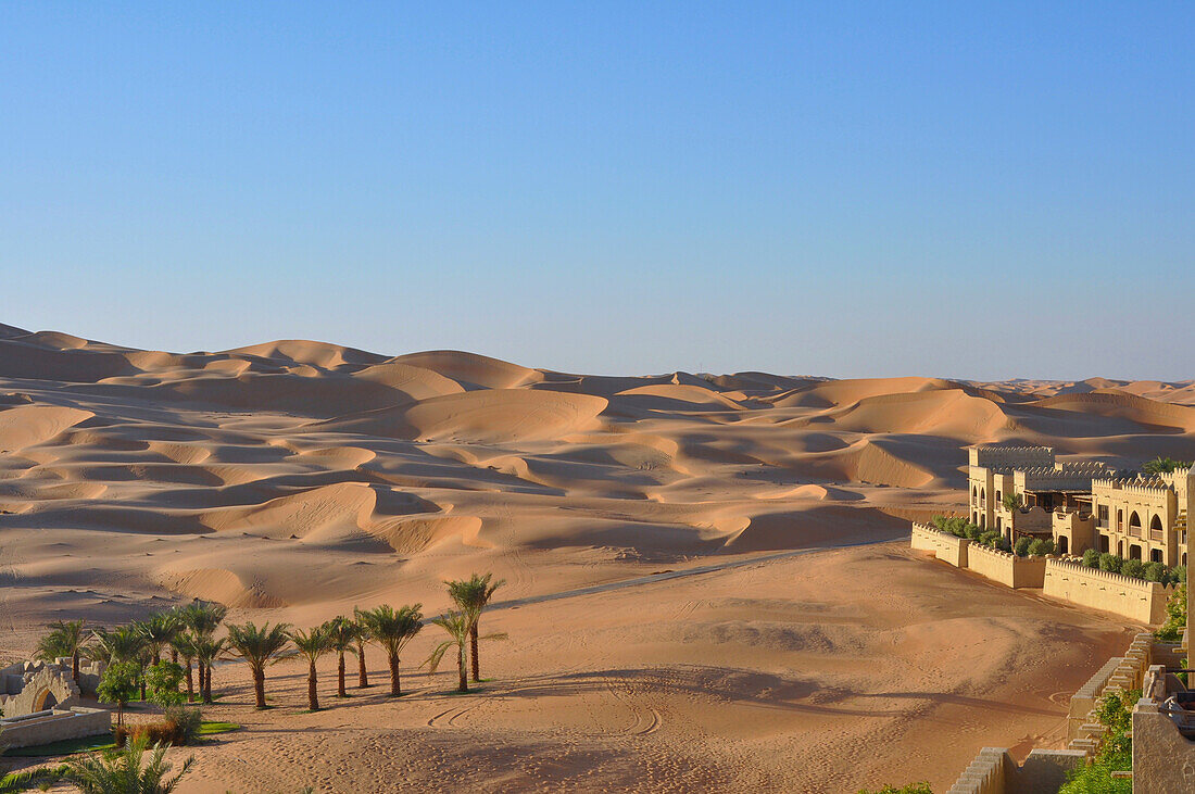 Liwa Desert Dunes In Qasr Al Sarab, Abu Dhabi