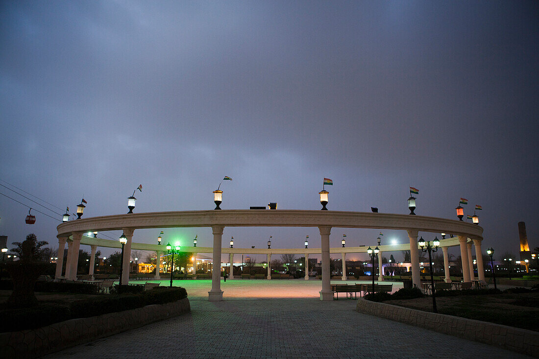 Minarett-Park, Erbil, Irakisch-Kurdistan, Irak