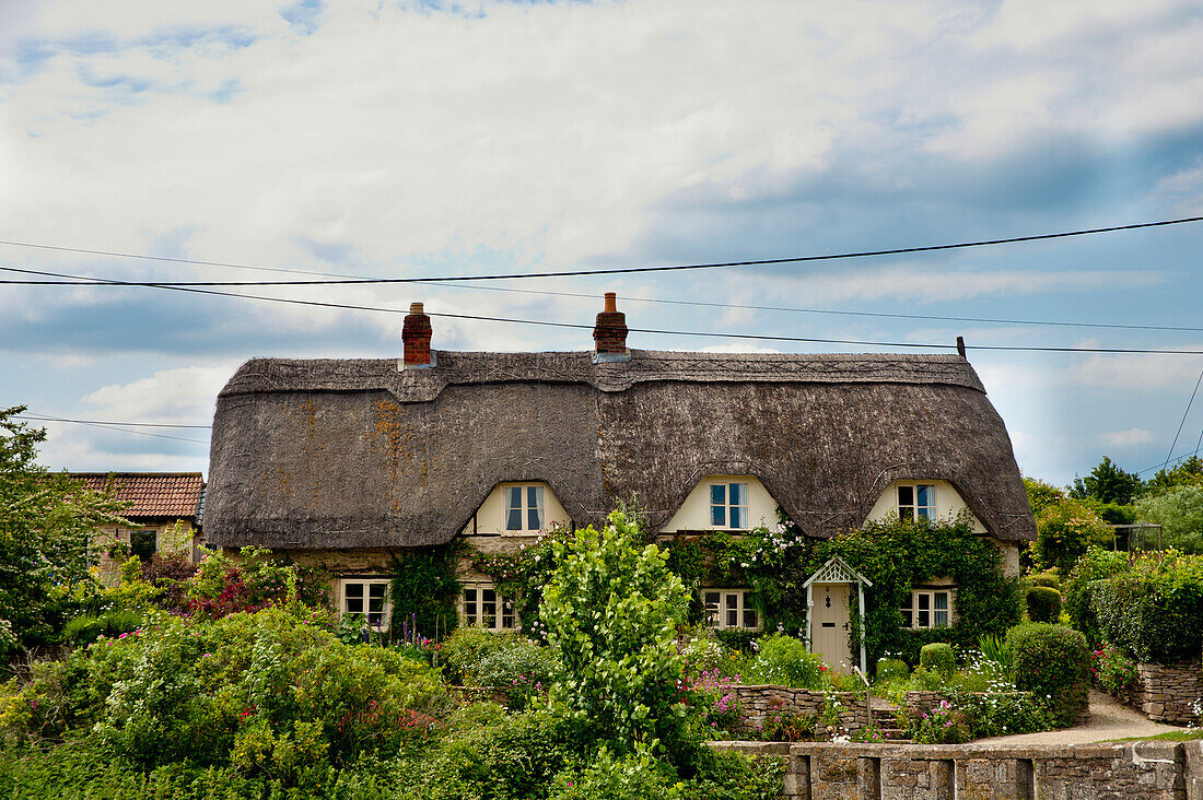 Old House In Lacock, Wiltshire, Uk