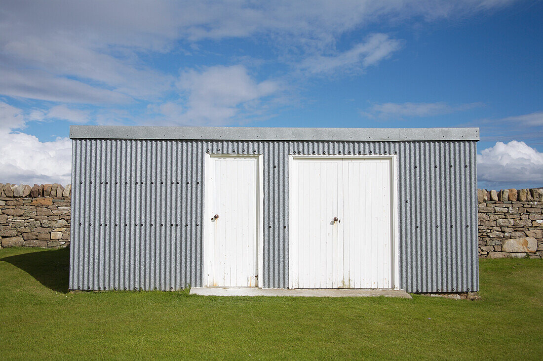 Shed, Mainland, Shetland Islands, Scotland, Uk.