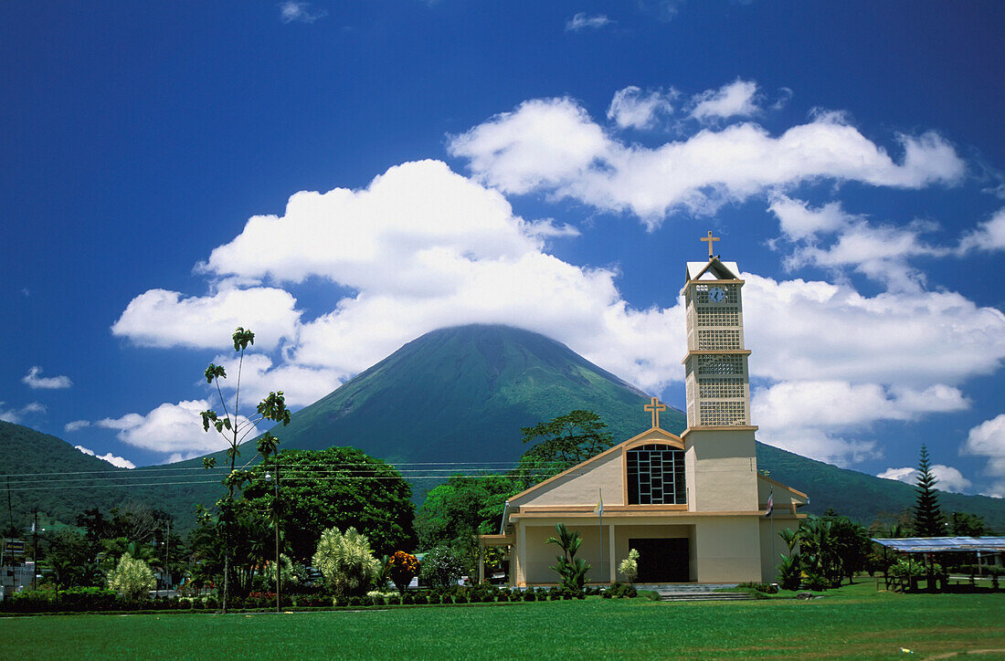 Arenal Volcano, Arenal, Costa Rica.
