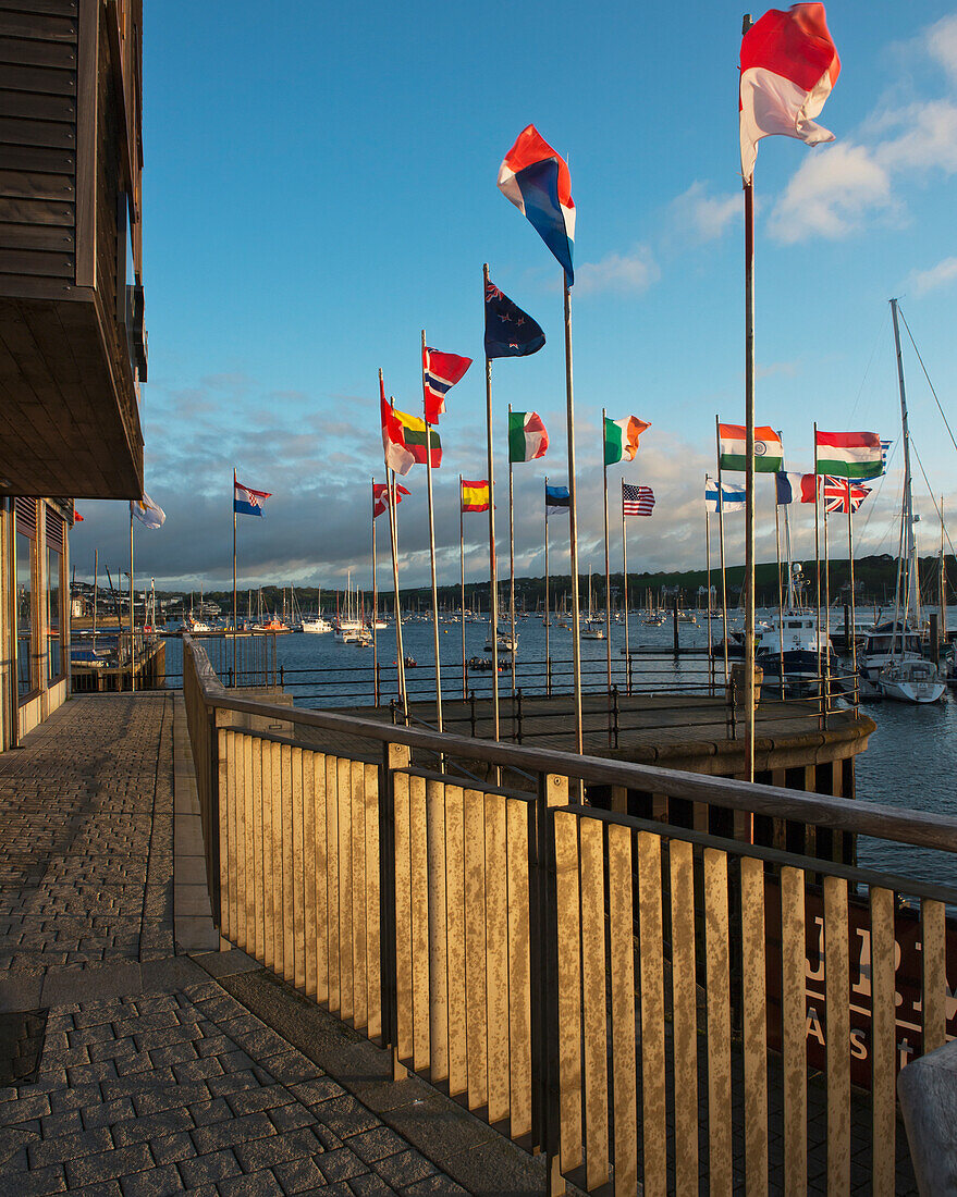 United Kingdom, England, Cornwall, Quayside; Falmouth