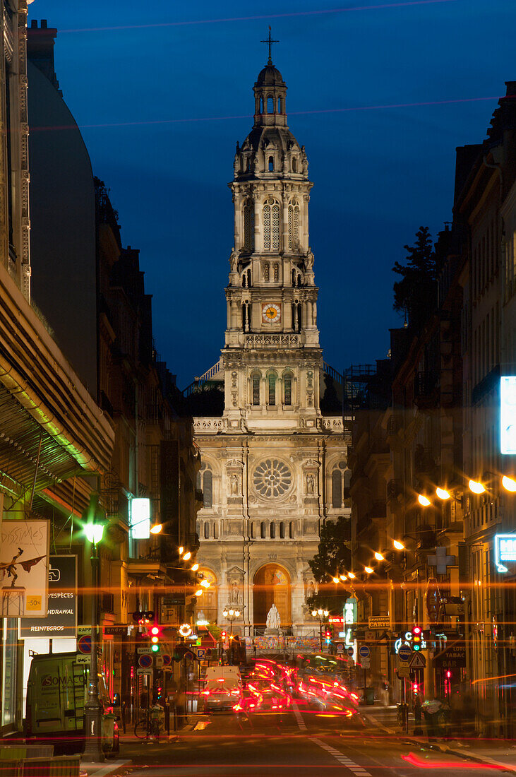 France, Eglise de la Sainte Trinite; Paris