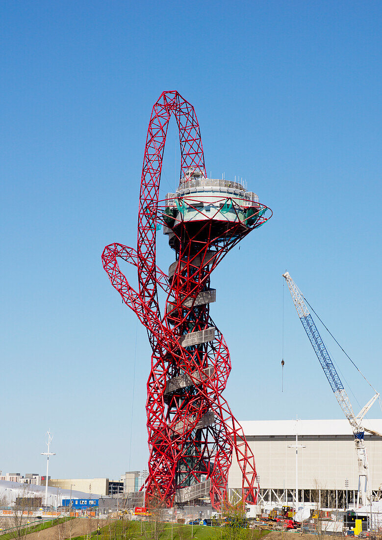 Vereinigtes Königreich, Olympic Park stadium Orbit; London