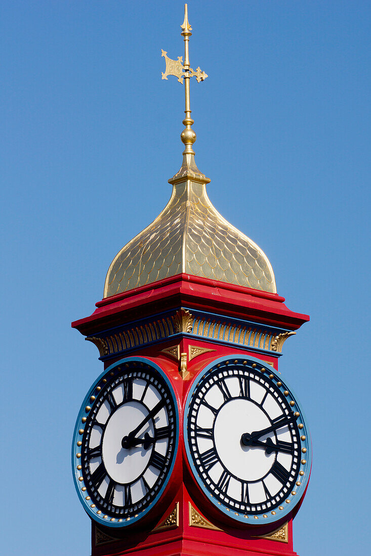 Vereinigtes Königreich, England, Dorset, Victorian Jubilee clocktower; Weymouth