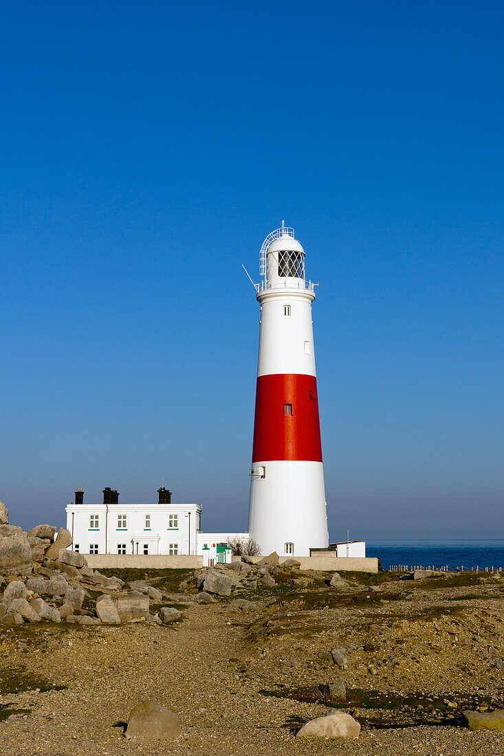 United Kingdom, England, Portland Bill lighthouse; Dorset