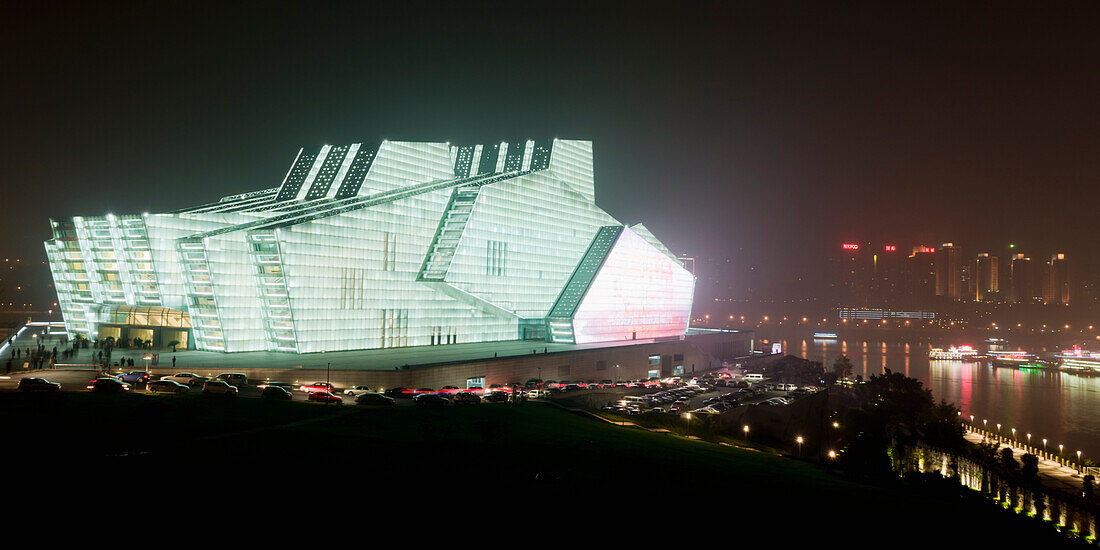 China, Sichuan, New Opera House; Chongqing