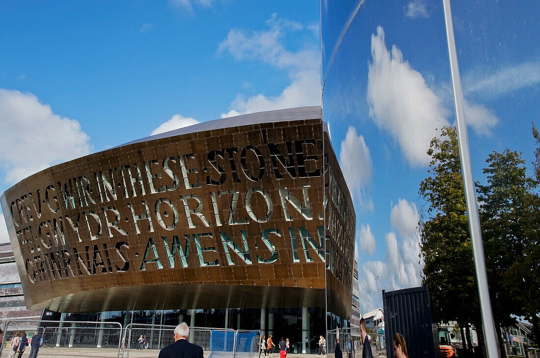 United Kingdom, Wales, Millennium Center; Cardiff