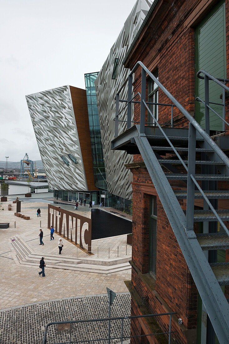 United Kingdom, Northern Ireland, Titanic Exhibition Centre; Belfast