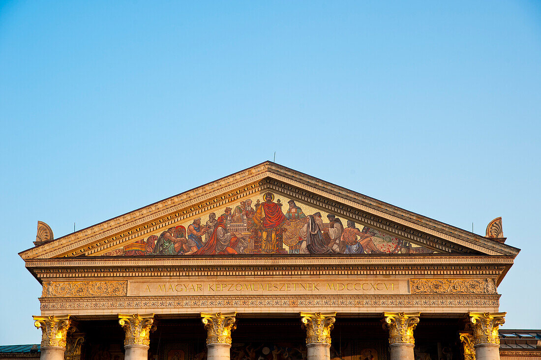 Palace Of Art In Heroes Square, Budapest, Hungary