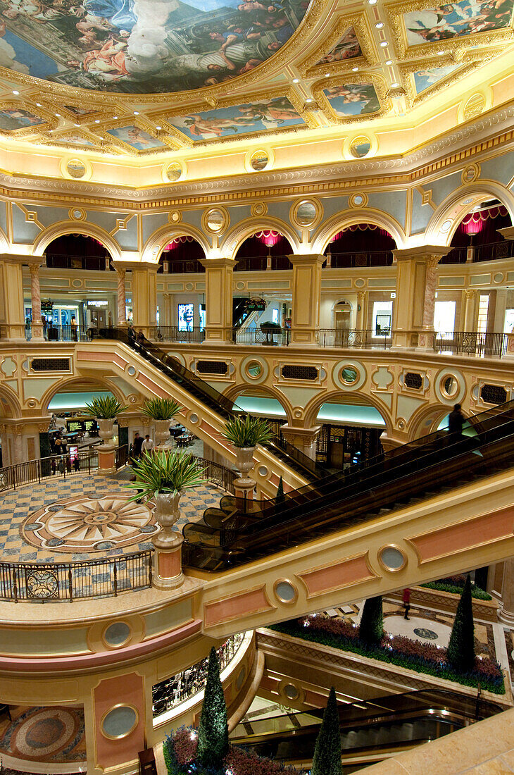 Venetian Casino Interior, Macau, China, 2008
