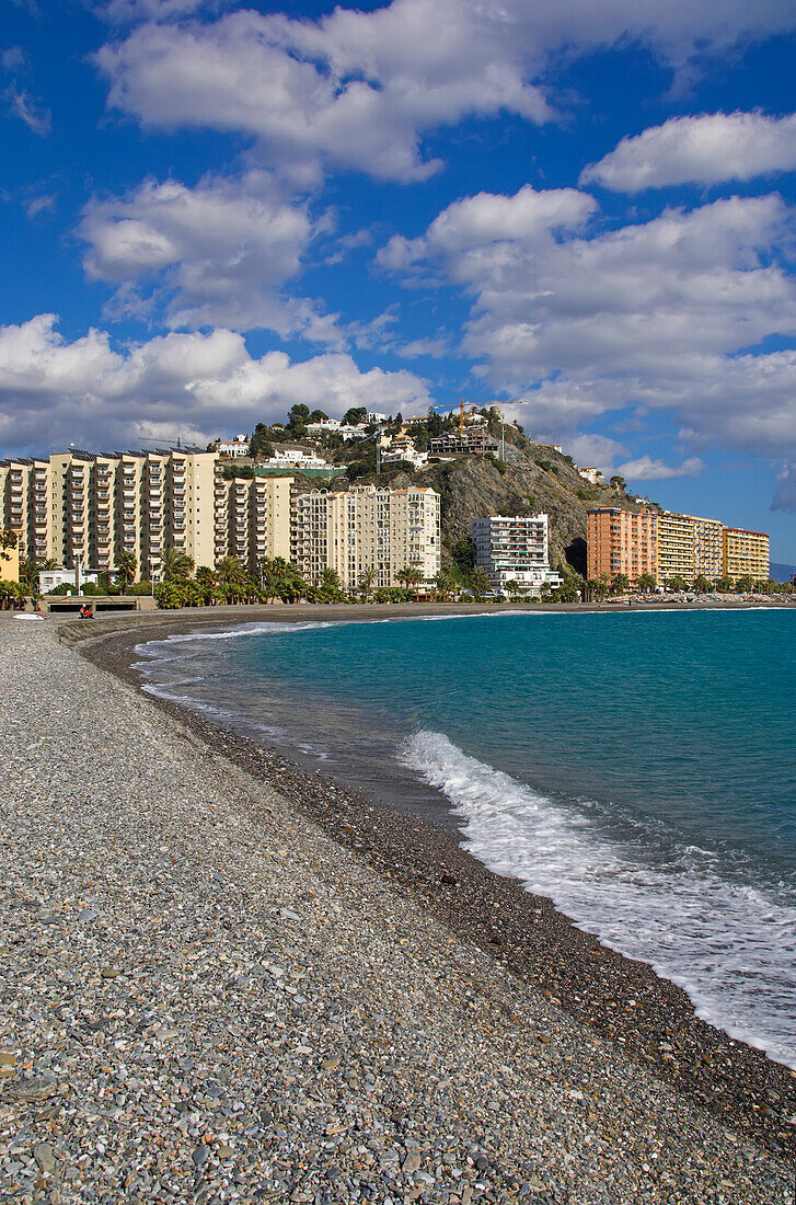 Europe, Spain, Andalucia, Almunecar Beach