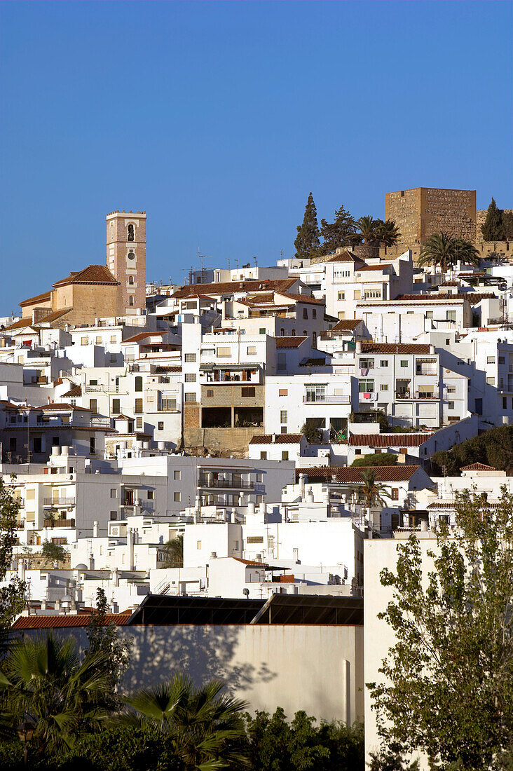 Europa, Spanien, Andalusien, Salobreña Dorf