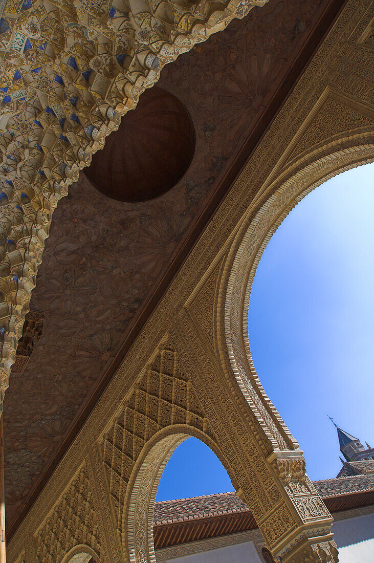 Europa, Spanien, Andalusien, Alhambra, Granada, Sala De La Barca