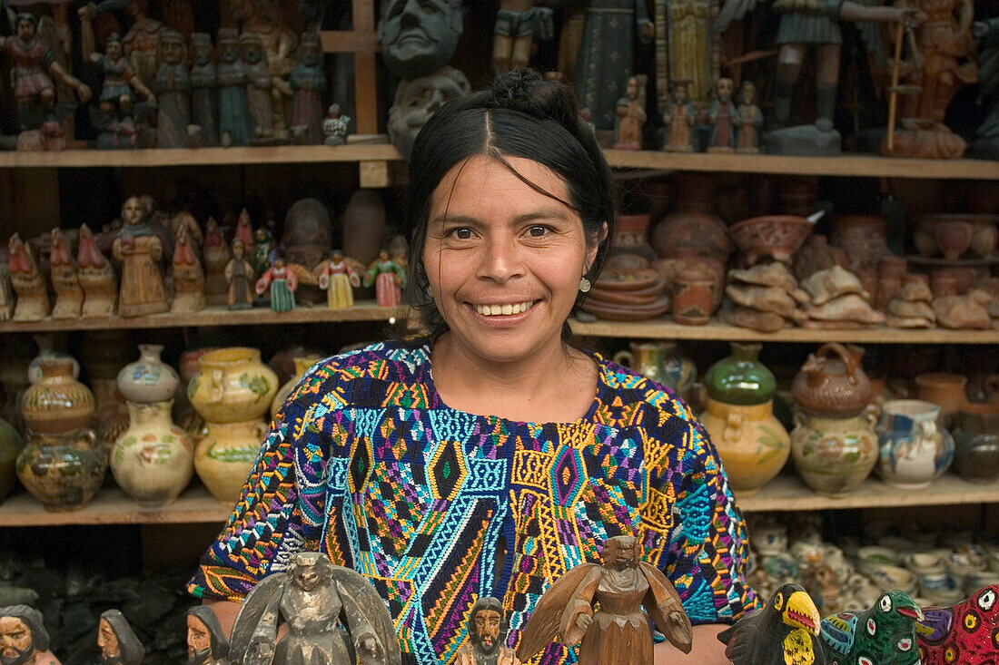 Der überdachte Markt Antigua Guatemala