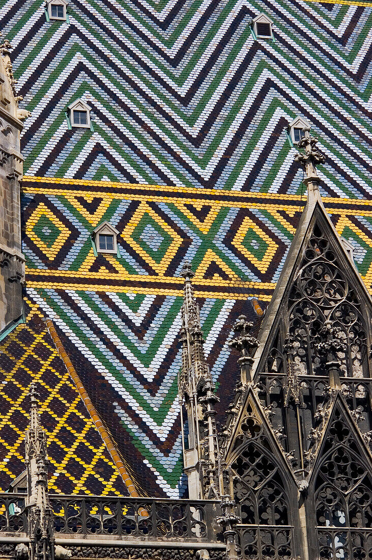 Austria, Vienna, Dom Roof