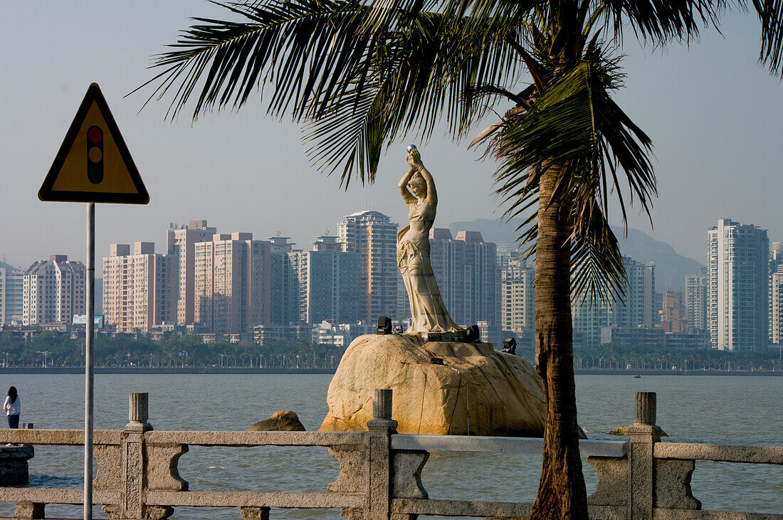 Fishergirl Statue, Zhuhai, Guangdong, China, 2008