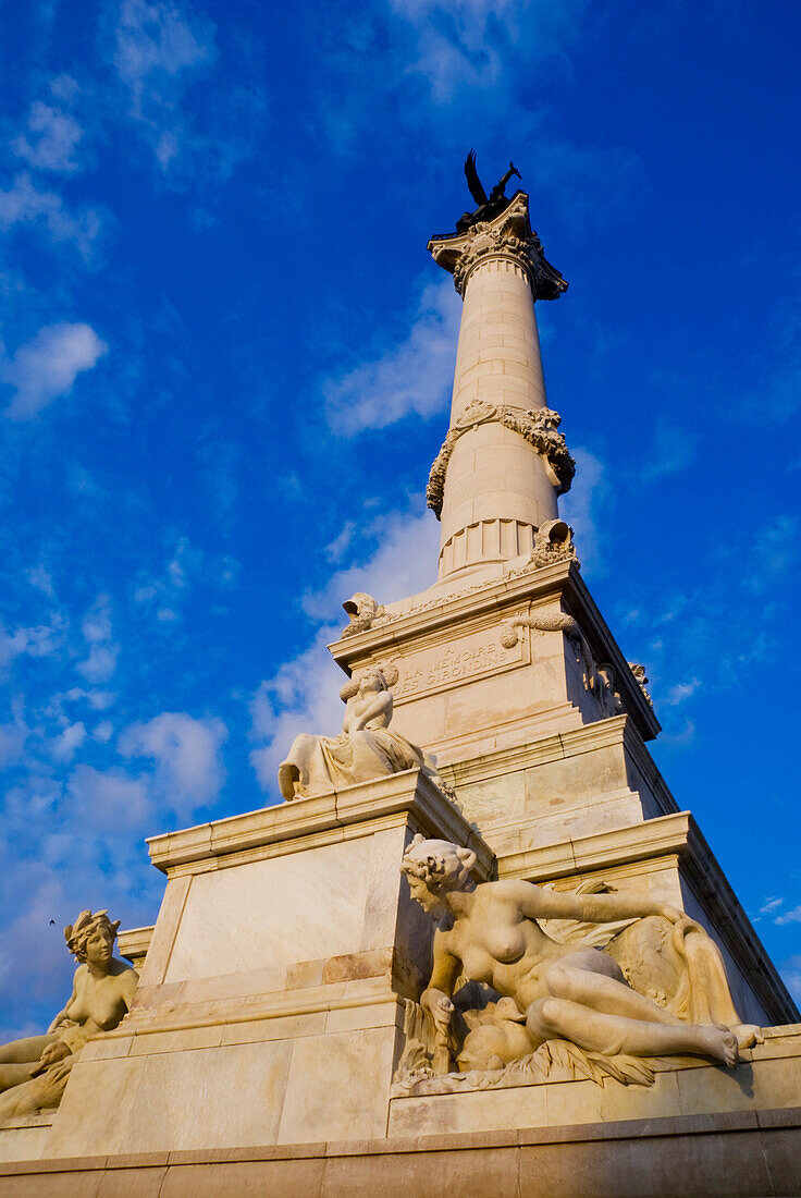 Europa, Frankreich, Bordeaux, Monument aux girondins