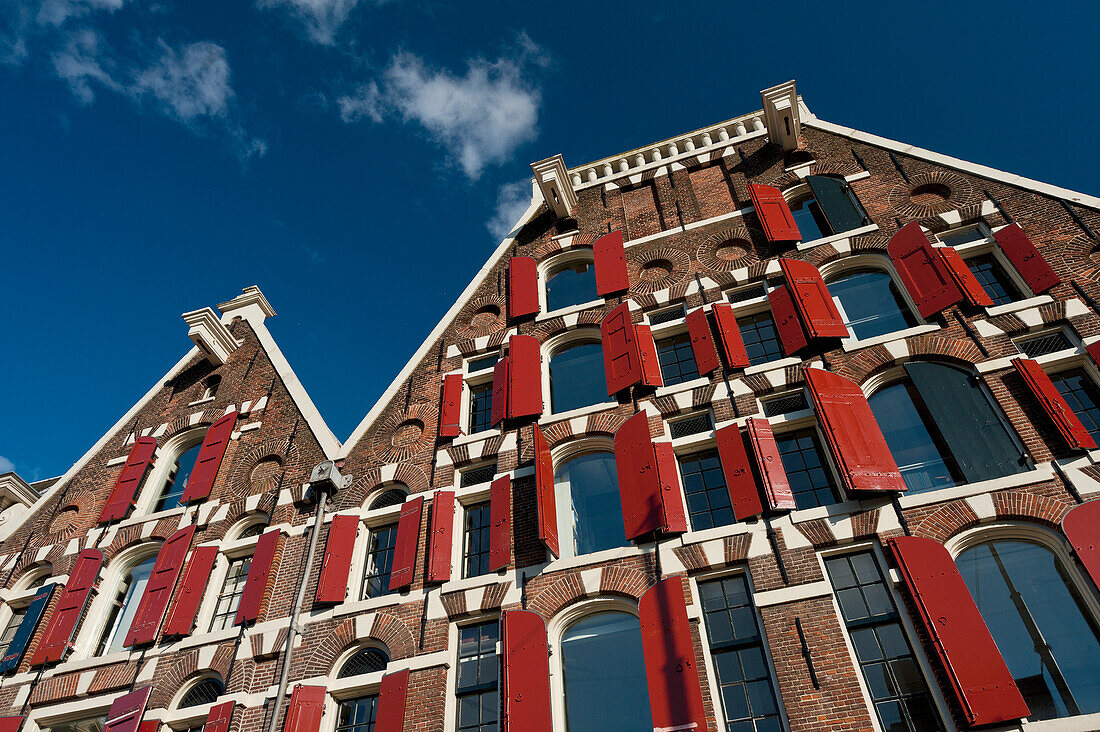 Holland, Traditionelle Giebelhäuser; Amsterdam