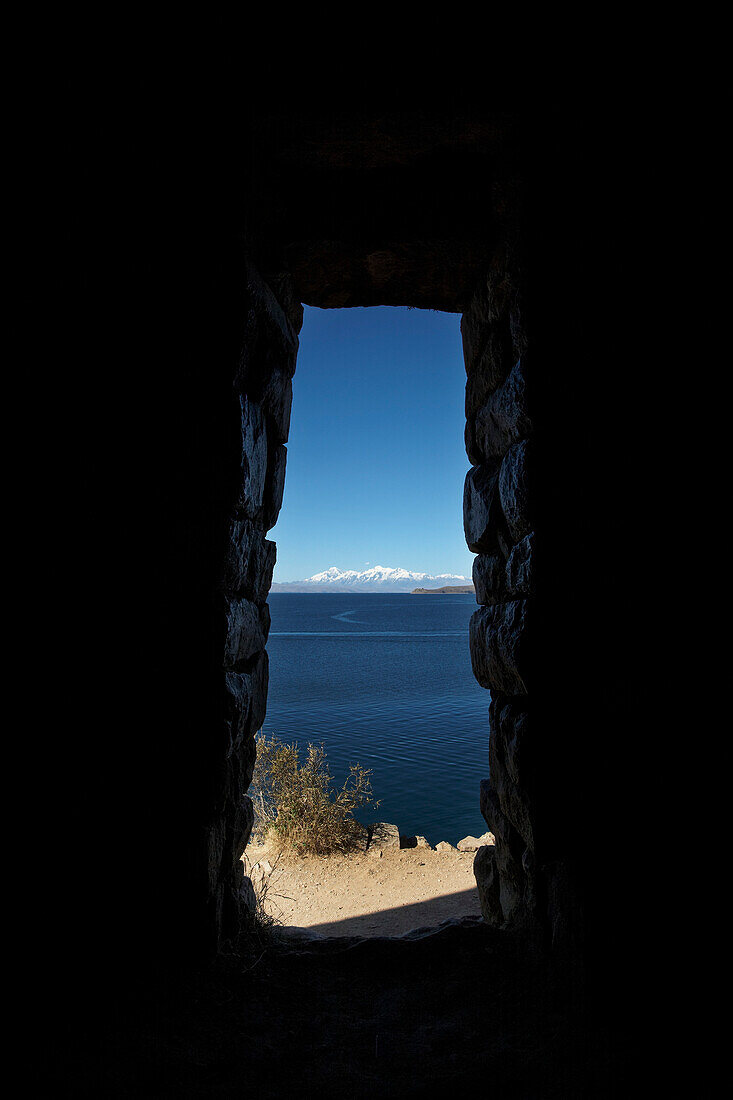 Sun Temple Ruins On The Island Of The Sun, Lake Titicaca; Bolivia