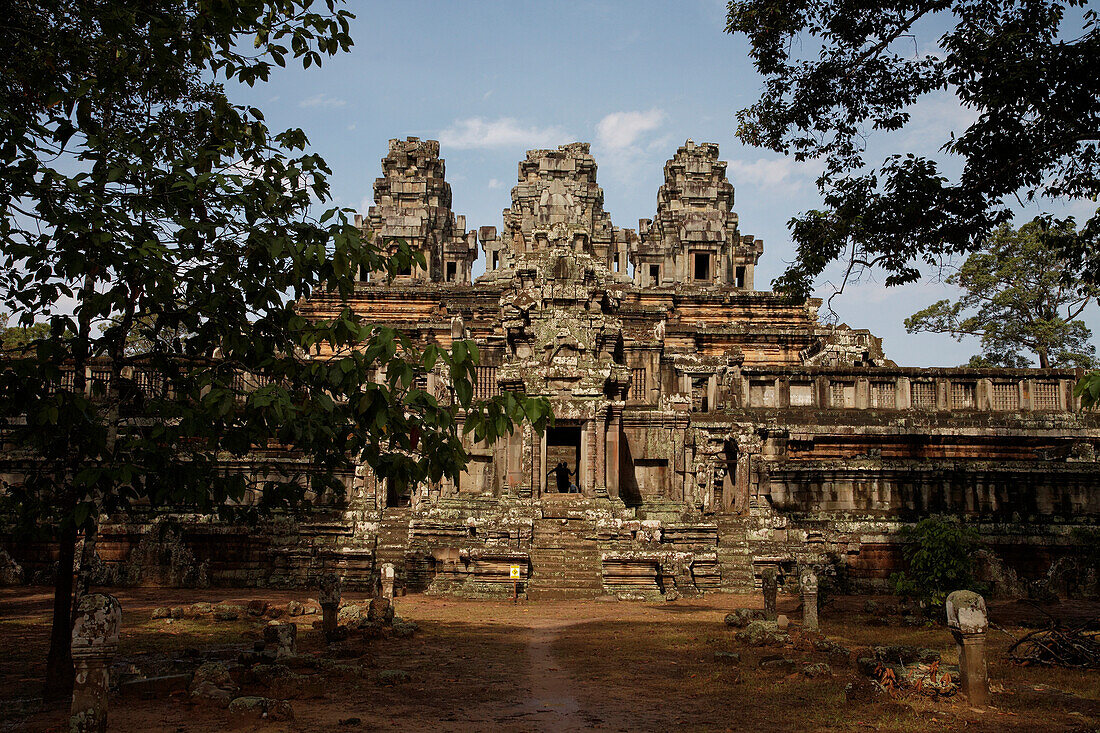Ta Keo Tempel vom Dschungel aus gesehen Kambodscha