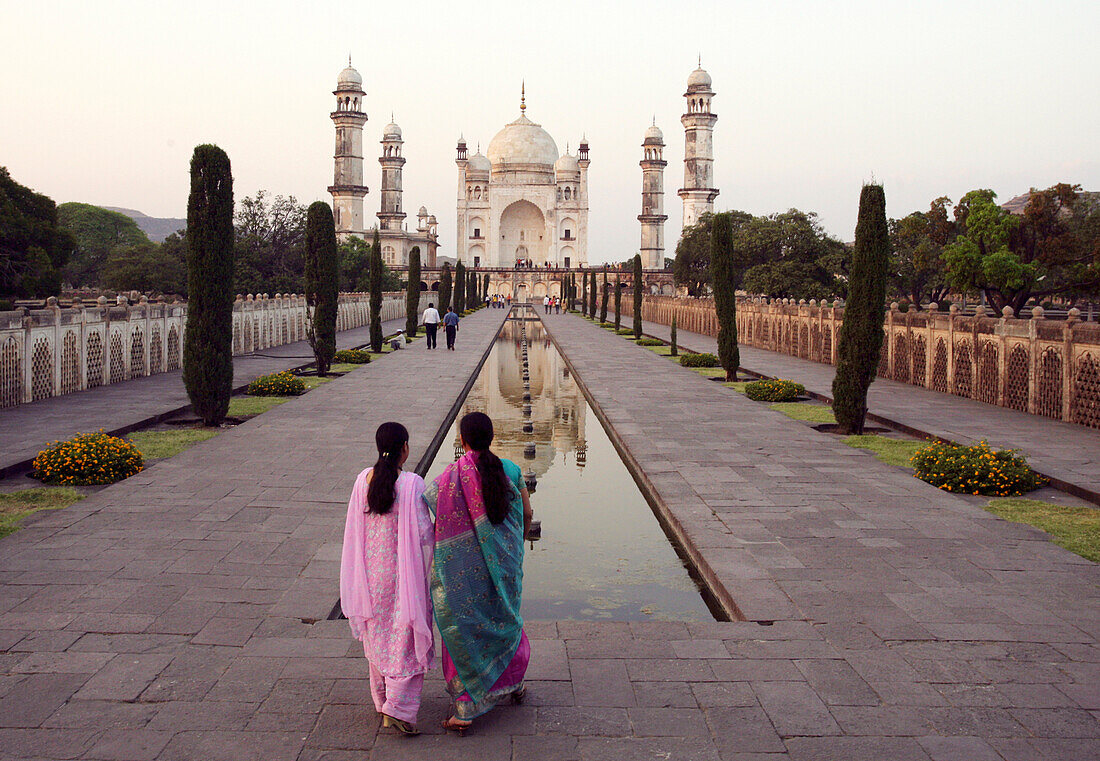 Das Bibi Ka Maqbara Grabmal Aurangabad Maharashta Indien