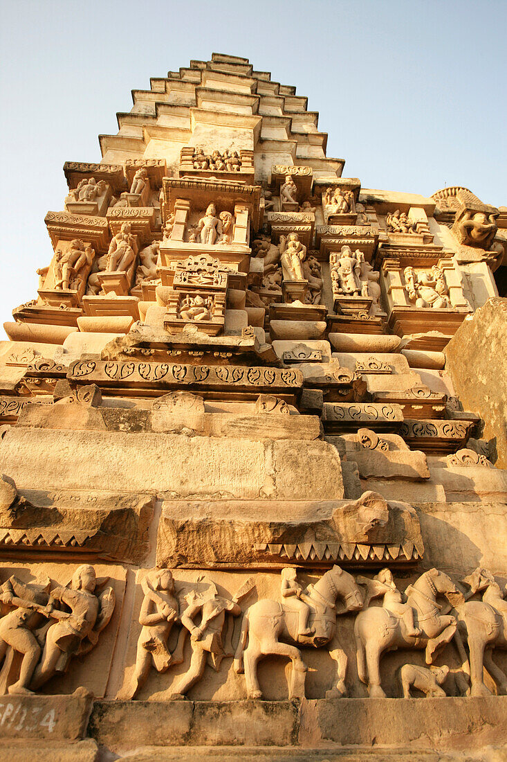 Khajuraho Tempel Madya Pradesh Indien