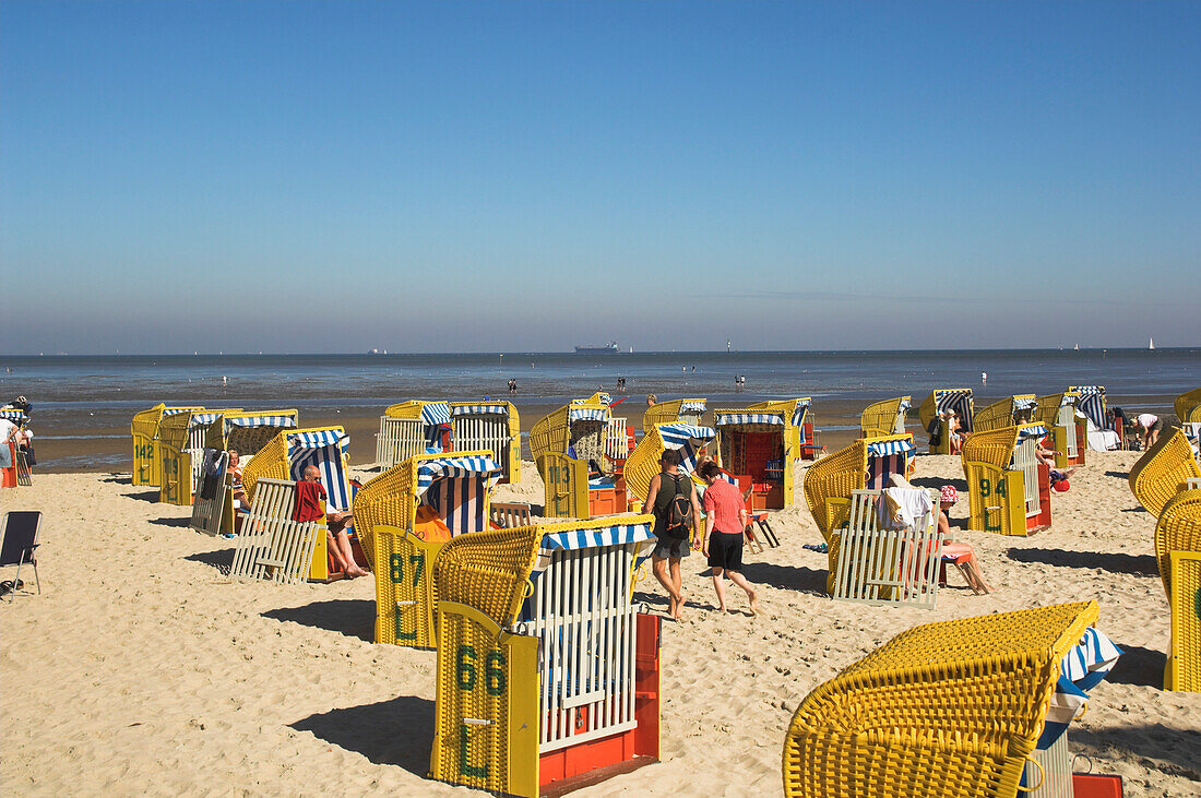 Germany, Lower Saxony, Cuxhaven, Beach