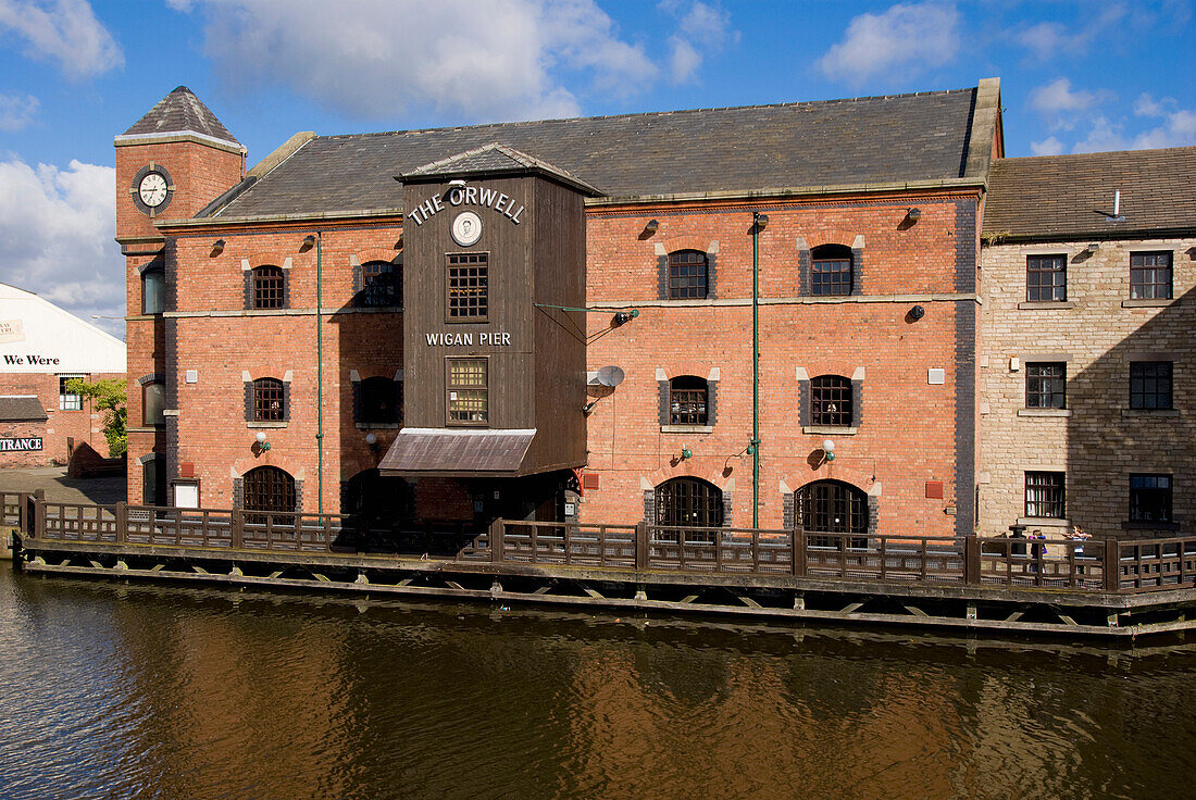 Europa, Vereinigtes Königreich, England, Lancashire, Wigan Pier