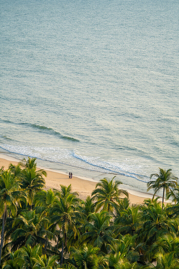 Cabo de Rama Beach at Cabo Serai in South Goa; Cabo de Rama, Goa, India