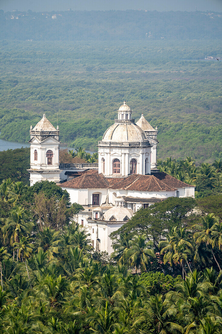 Kirche von St. Cajetan in Velha Goa; Alt-Goa, Goa, Indien