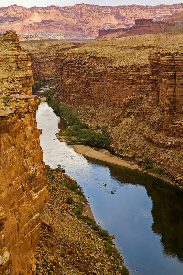 Blick von der Navajo-Brücke, Marble Canyon, Arizona.