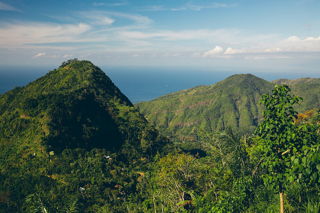 Mountain views from Lahangan Sweet; Kabupaten Karangasem, Bali, Indonesia