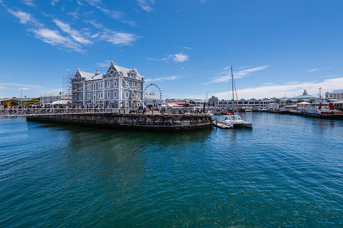 Old Port Captain's Building at the Victoria and Alfred Waterfront in Cape Town; Cape Town, Western Cape, South Africa
