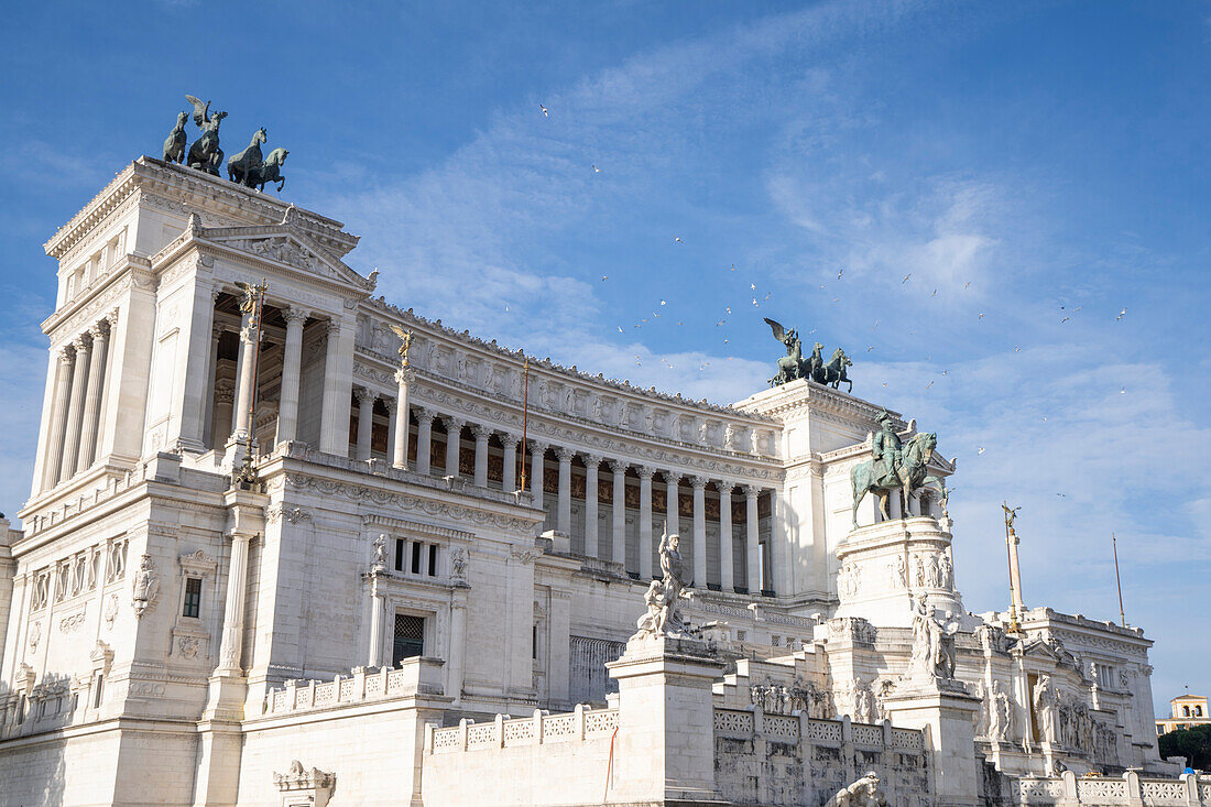 Vittoriano, Altar of the Fatherland, Victor Emmanuel Monument, Altare della Patria Piazza Venezia; Rome, Italy