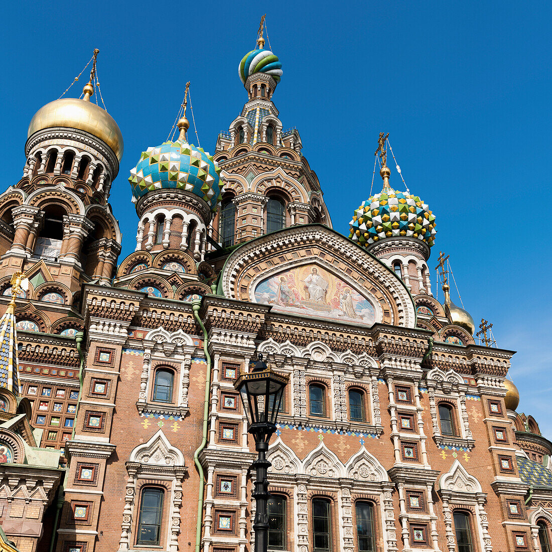 Kirche des Erlösers auf vergossenem Blut; St. Petersburg Russland
