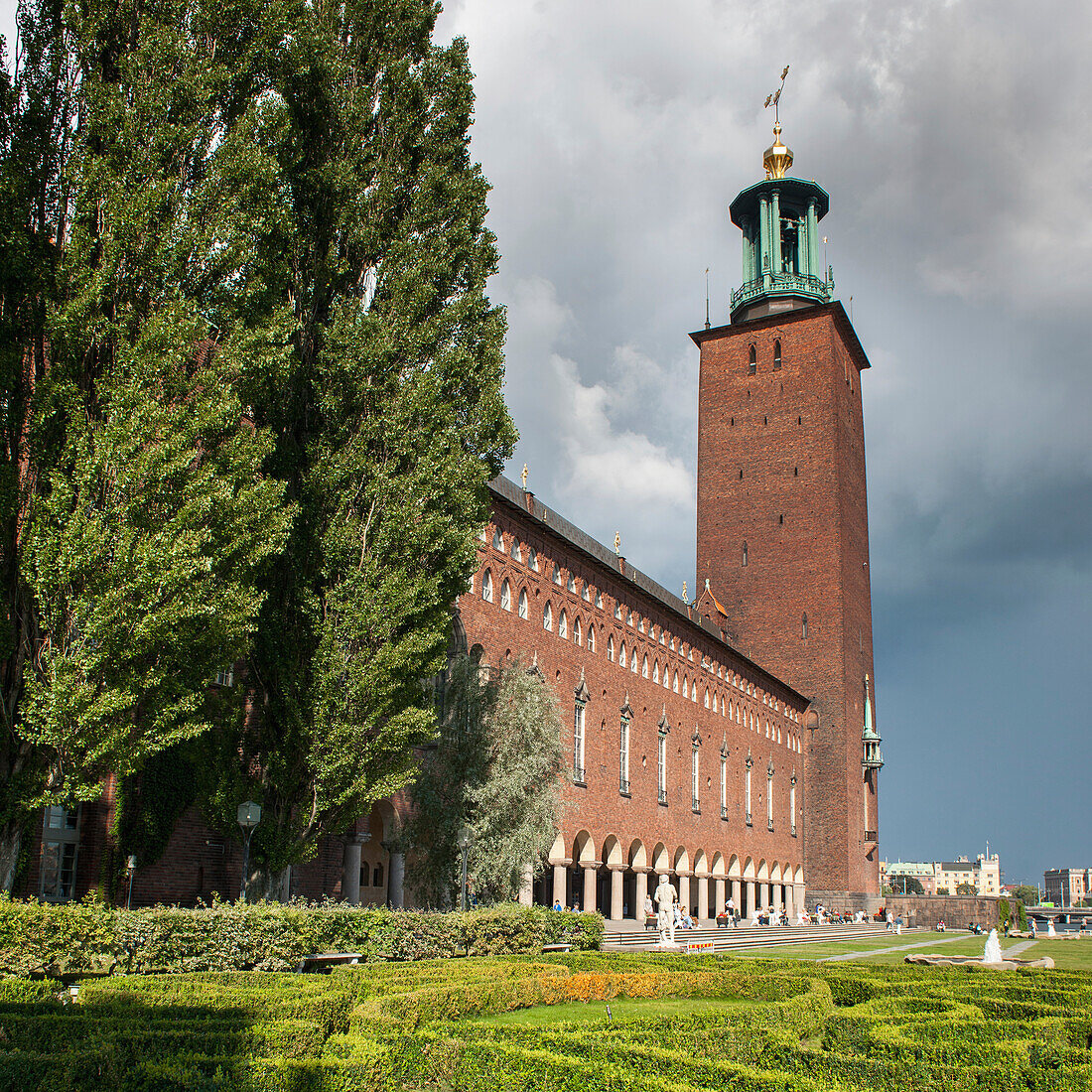 Rathaus; Stockholm Schweden