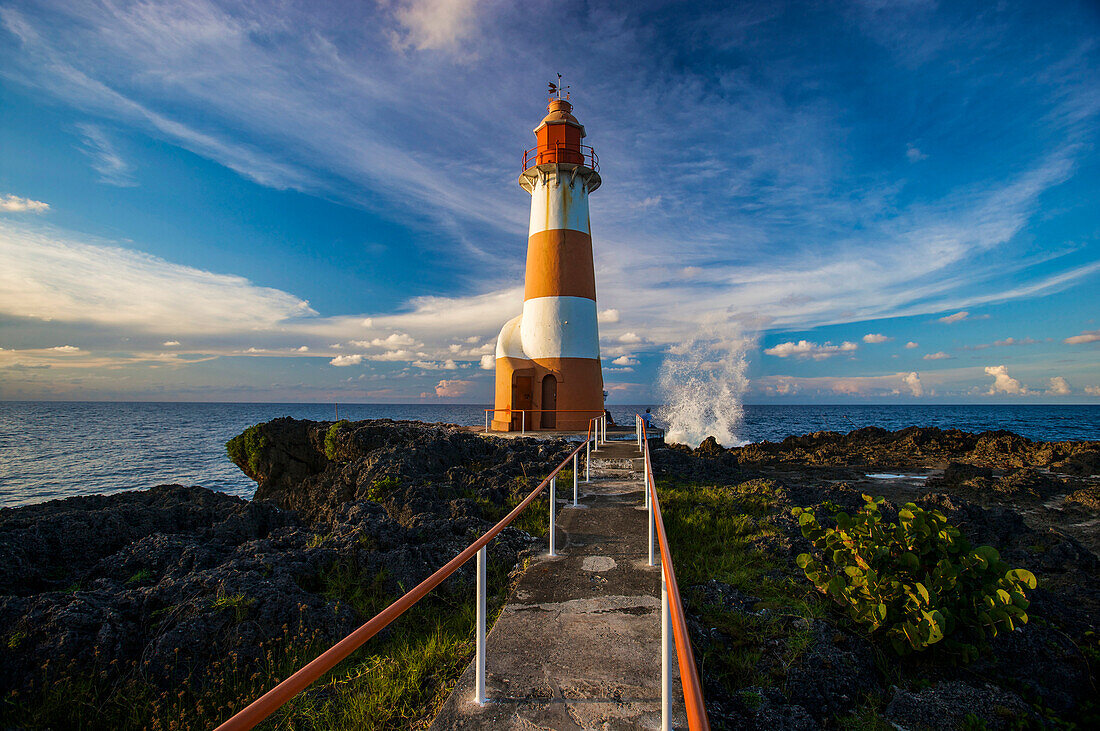 Landschaft am Folly-Leuchtturm, Port Antonio, Jamaika; Port Antonio, Jamaika
